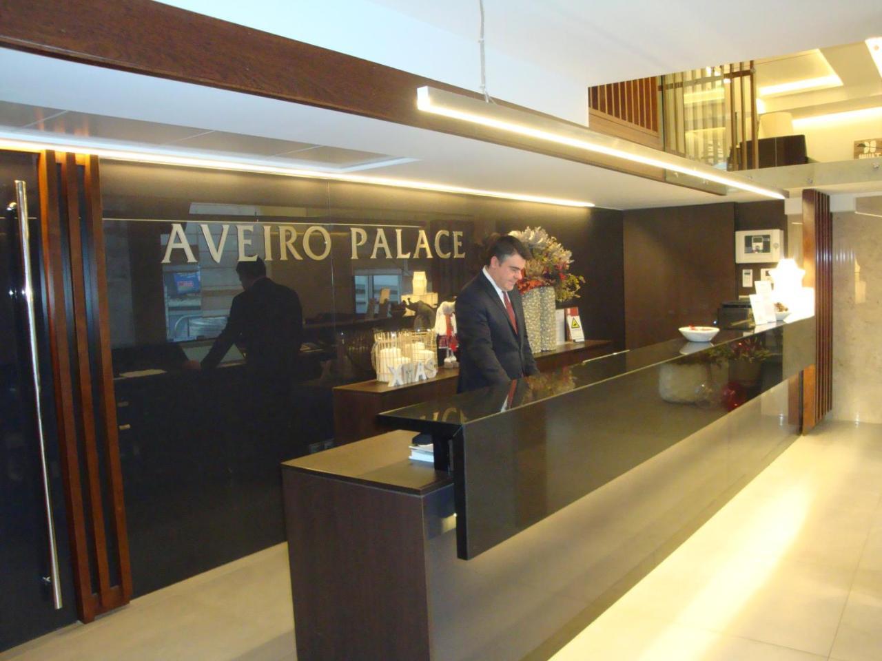 Turim Aveiro Palace Hotel Bagian luar foto