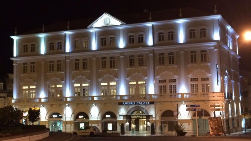 Turim Aveiro Palace Hotel Bagian luar foto