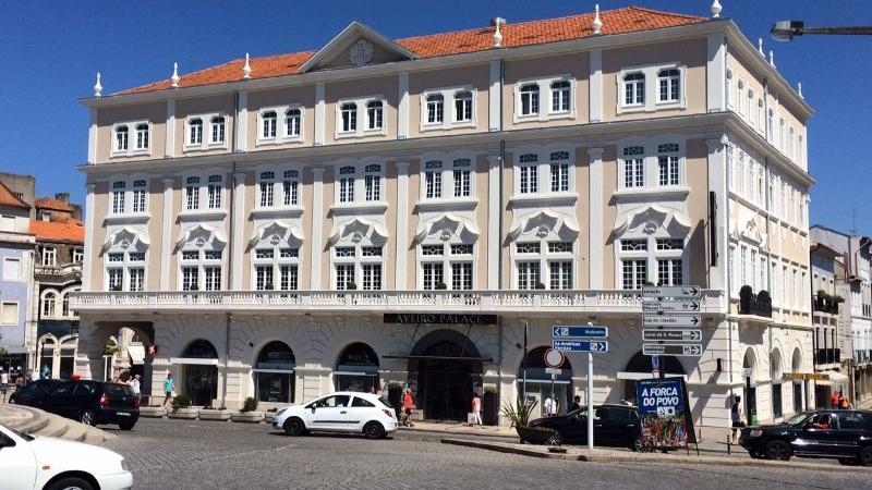 Hotel Aveiro Palace Bagian luar foto